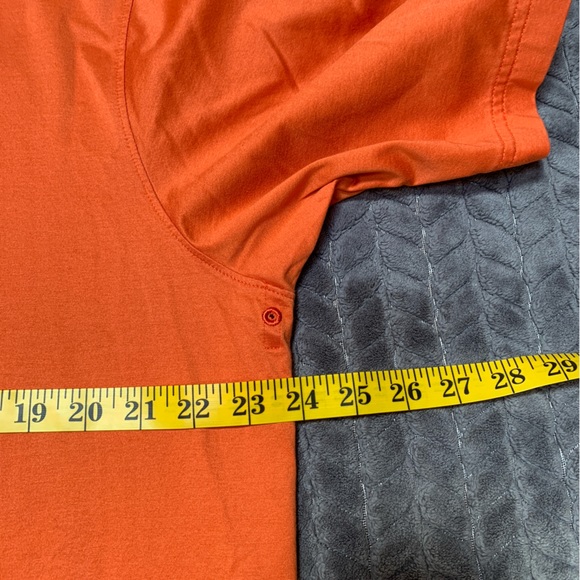 Tommy Bahama Golf Shirt Mens Large Orange Polo Breathable Golfer Fishing Boating - Picture 11 of 12